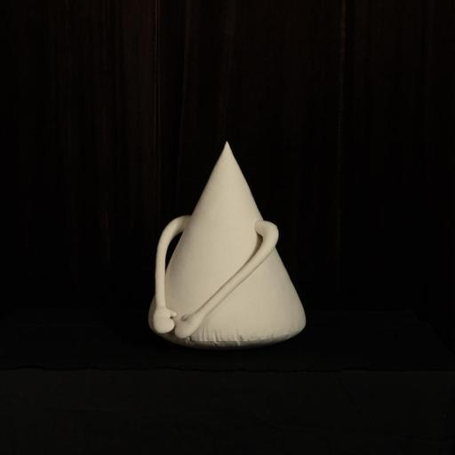The Euclideans Cone · 18’’ x 14’’ x 15’’ · Cotton, polyester · NY, USA · 2022