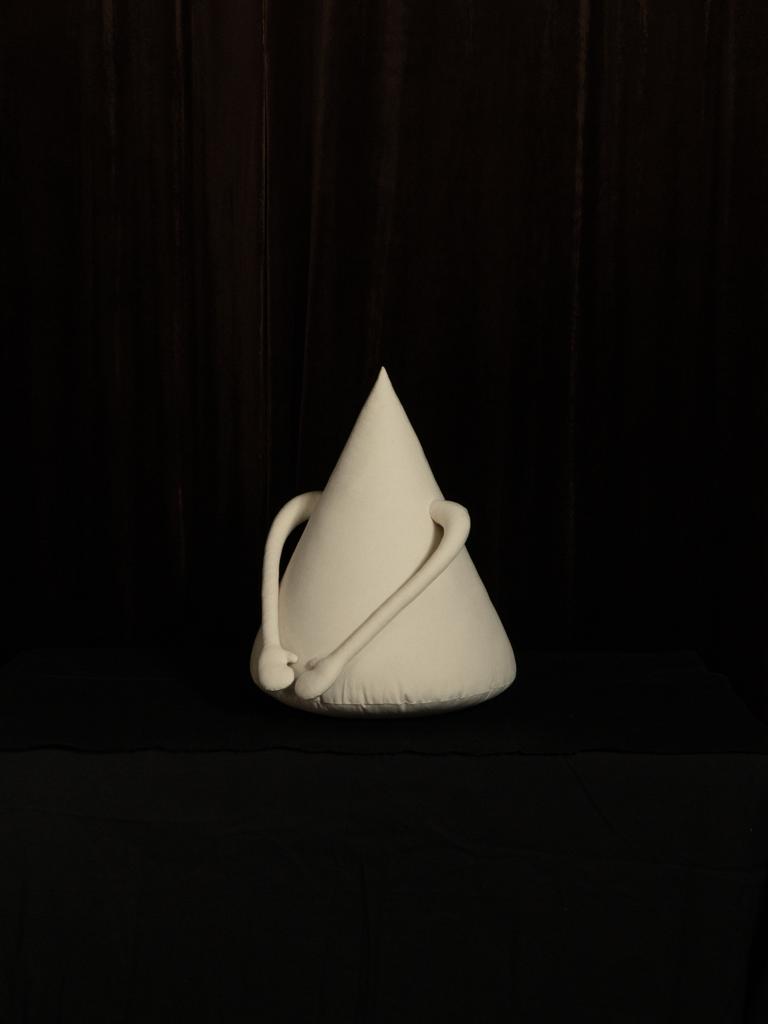 The Euclideans Cone · 18’’ x 14’’ x 15’’ · Cotton, polyester · NY, USA · 2022
