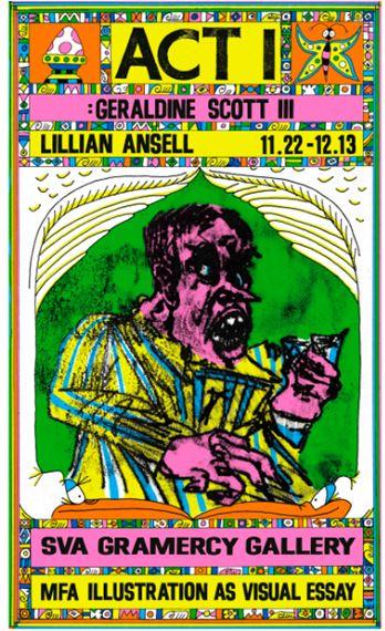 Act 1: Geraldine Scott III | Lillian Ansell | School of Visual Arts | Gramercy Gallery