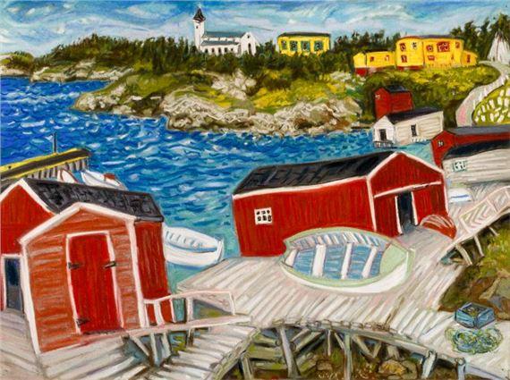 Alan Stein: Harbours: Newfoundland and Portugal | Alan Stein | Roberts Gallery