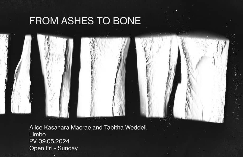 Alice Kasahara Macrae & Tabitha Weddell: From Ashes to Bone  | Limbo