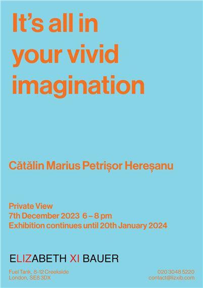Cătălin Marius Petrișor Hereșanu: It’s all in your vivid imagination | Catalin Petrisor | Elizabeth Xi Bauer Gallery