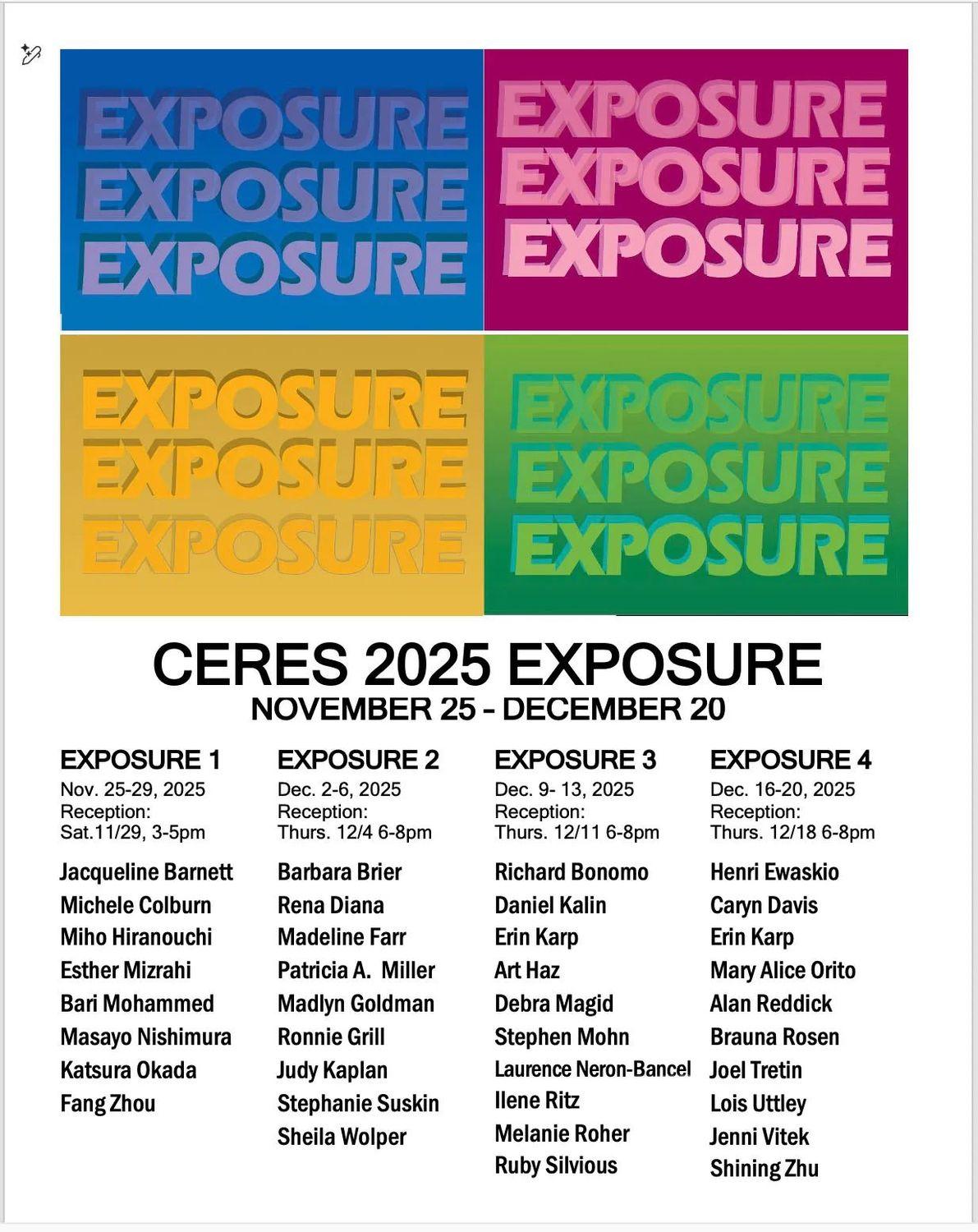 Ceres 2025 Exposure  | Ceres Gallery