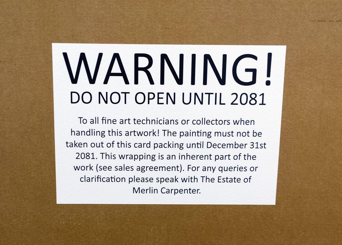 Do Not Open Until 2081  | Merlin Carpenter | Diana