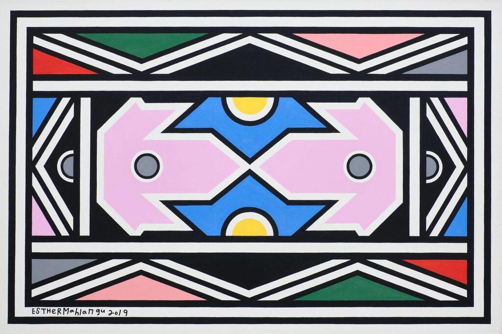Dr. Esther Mahlangu - 'The Order of Things' | Almine Rech | Matignon