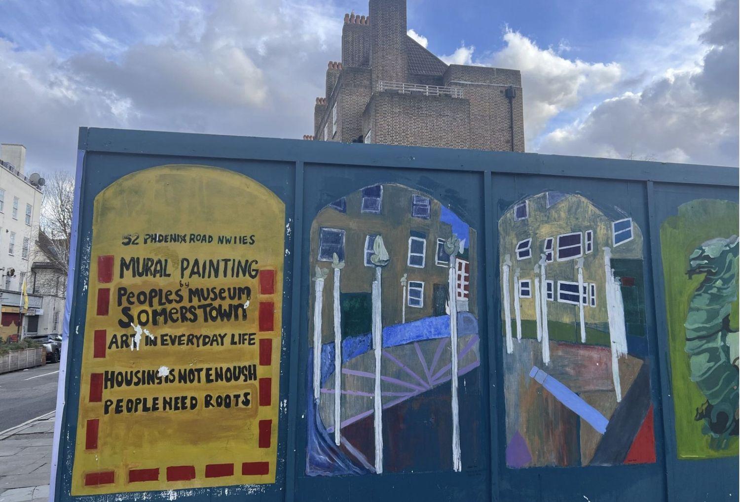 Envisioning History: Mural-Painting in Somers Town  | People's Museum Somers Town