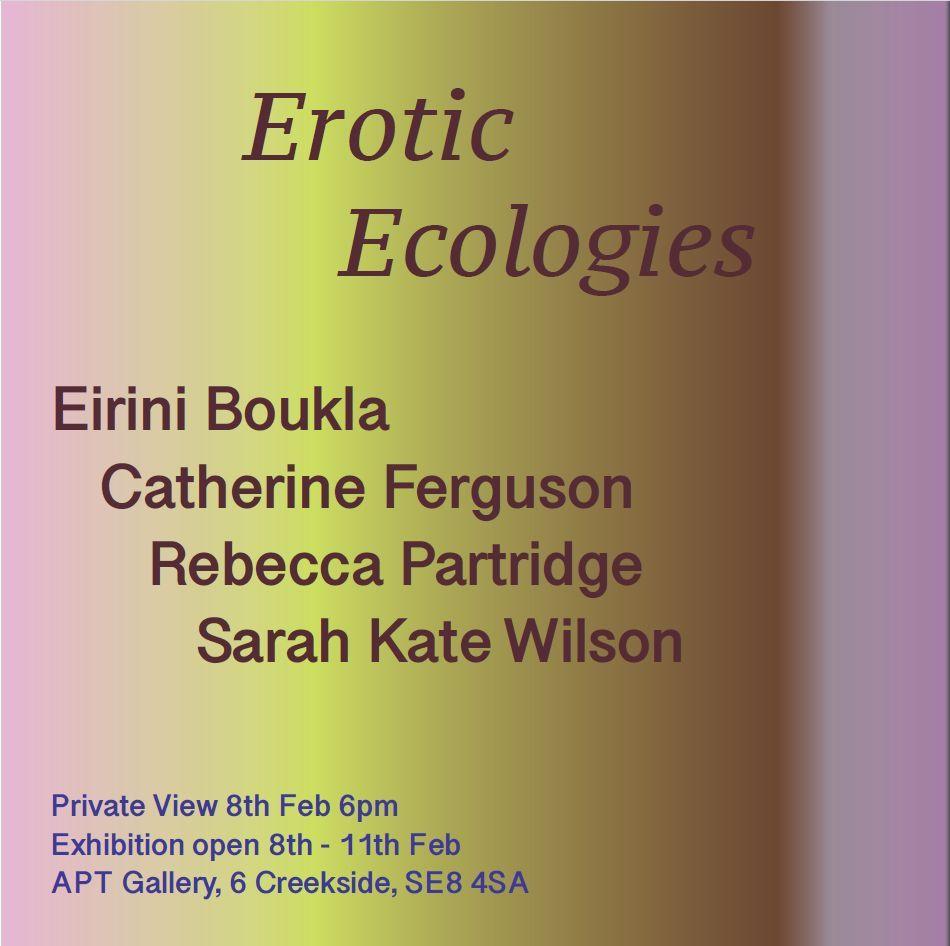 Erotic Ecologies  | Art in Perpetuity Trust Gallery