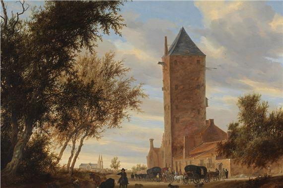 Fantasy and Reality: Salomon Van Ruysdael's Utrecht ‘Plompetoren' | Salomon van Ruysdael | Alte Pinakothek