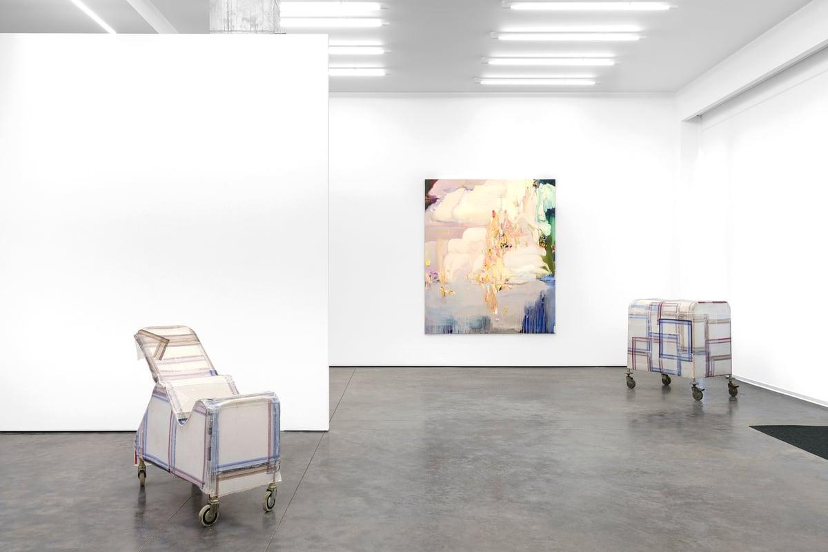 Fleshy pink, a murmur in blues | Anton Cotteleer, Simona Mihaela Stoia | Whitehouse Gallery