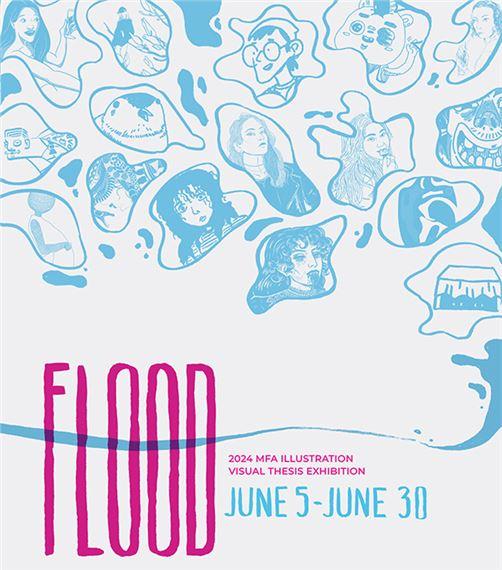 Flood: MFA Illustration Visual Thesis Exhibition 2024 | The Museum at FIT