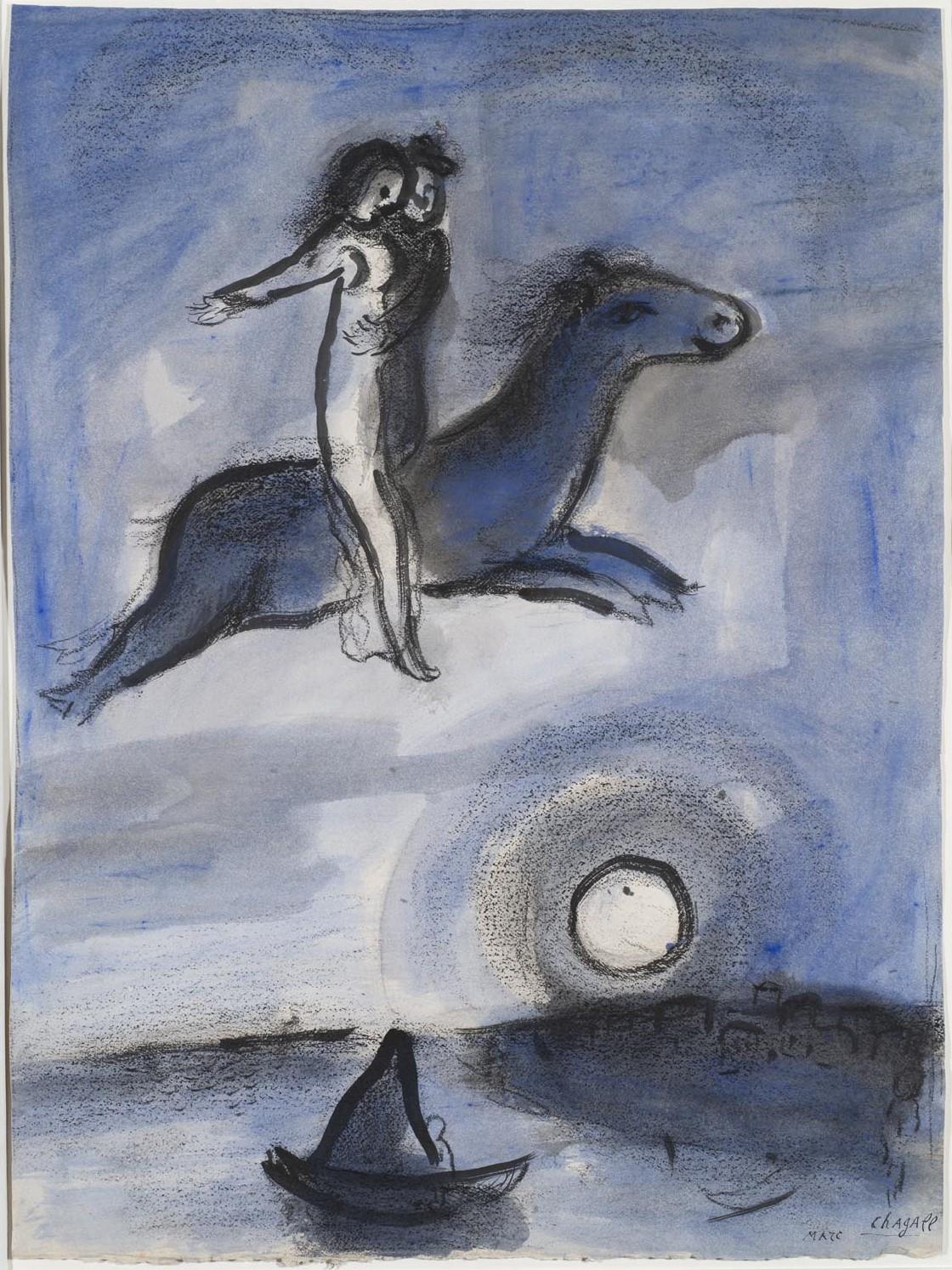 Love and Luminosity  | Marc Chagall | Alon Zakaim Fine Art