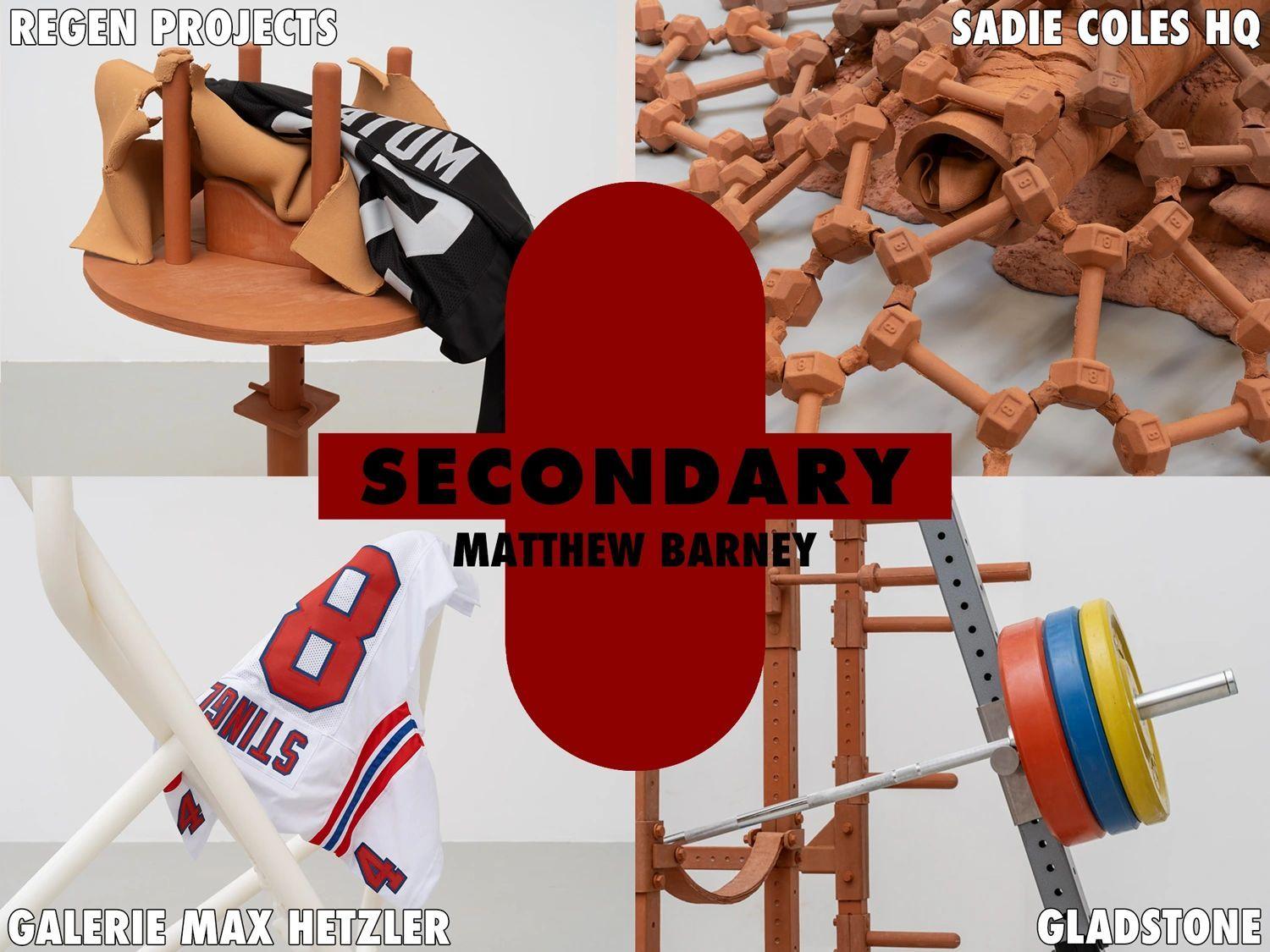 Matthew Barney. Secondary | Sadie Coles HQ  | Matthew Barney | Sadie Coles HQ | Kingly Street