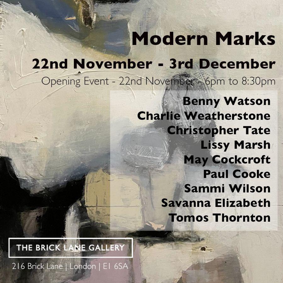 Modern Marks Group Show Opening Night  | The Brick Lane Gallery