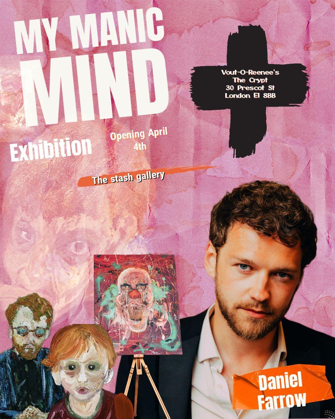 My Manic Mind  | Daniel Farrow, Lynne Russell | The Stash Gallery