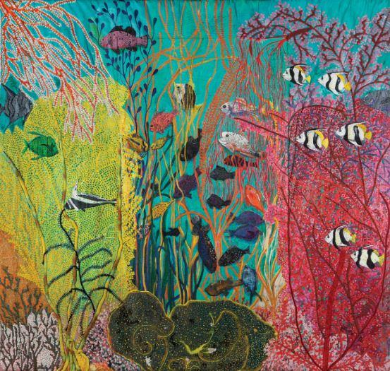 Pacita Abad: Underwater Wilderness | Pacita Abad | Tina Kim Gallery