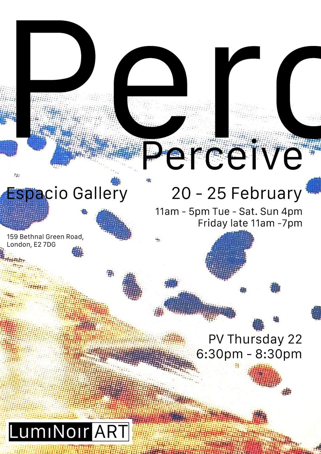 Perceive  | Espacio Gallery