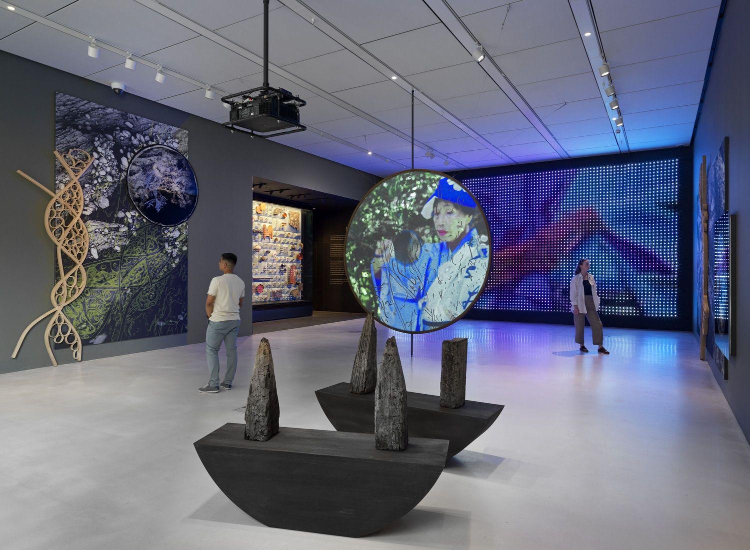 Performance of Entrapment by Jane and Louise Wilson  | Jane and Louise Wilson | London Mithraeum Bloomberg SPACE