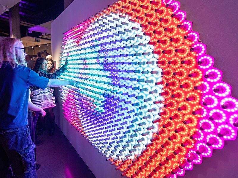 Quantum Untangled  | Alistair McClymont, Matthew Woodham, David Severn, Monica C LoCascio, daniela Brill Estrada, Chandrika Narayanan-Mohan, Robin Baumgarten, Conrad Shawcross | Science Gallery London