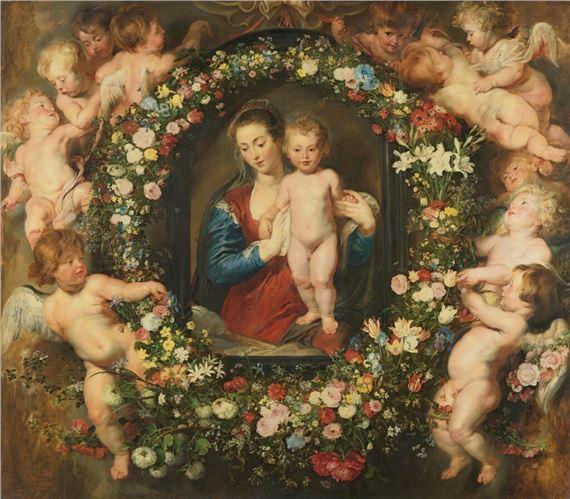 Rubens, Brueghel and the 'Madonna in a Garland of Flowers' | Jan Brueghel the Elder, Peter Paul Rubens | Alte Pinakothek