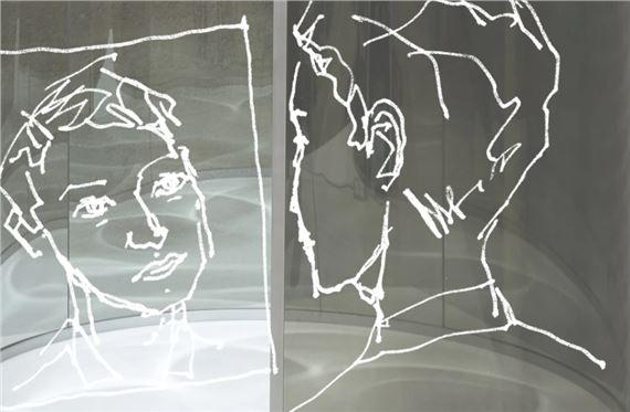 Stephan Balkenhol & Dan Graham | Dan Graham, Stephan Balkenhol | Galerie Rüdiger Schöttle