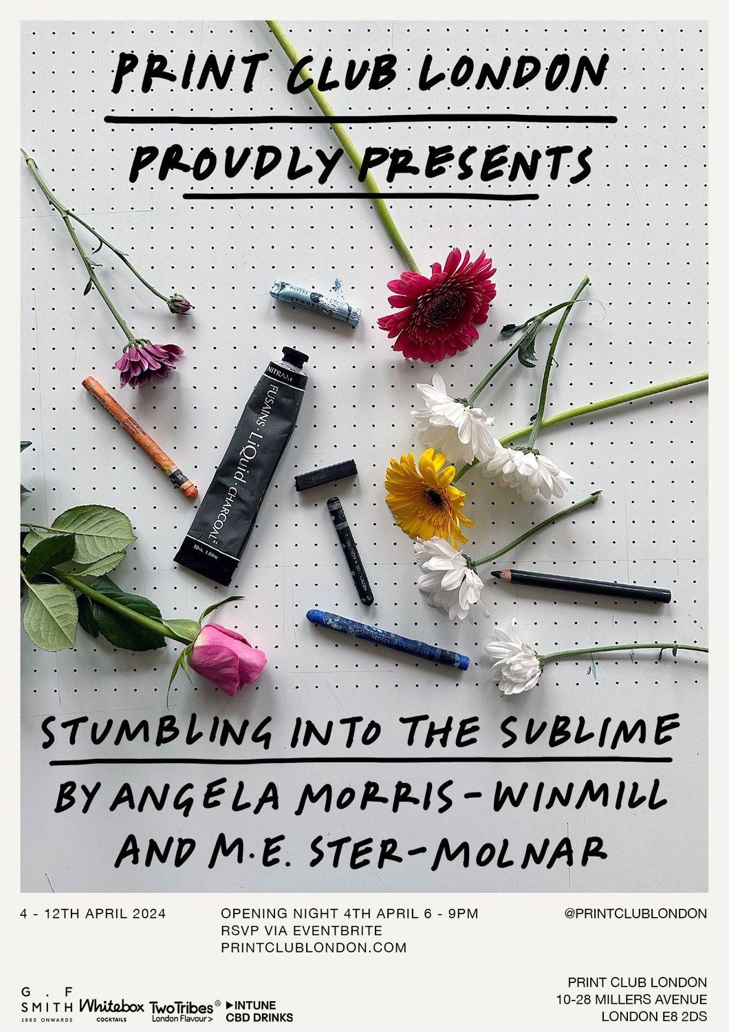 Stumbling into the Sublime by Angela Morris-Winmill and M.E. Ster-Molnar  | Angela Morris-Winmill, M.E. Ster-Molnar | Print Club Gallery