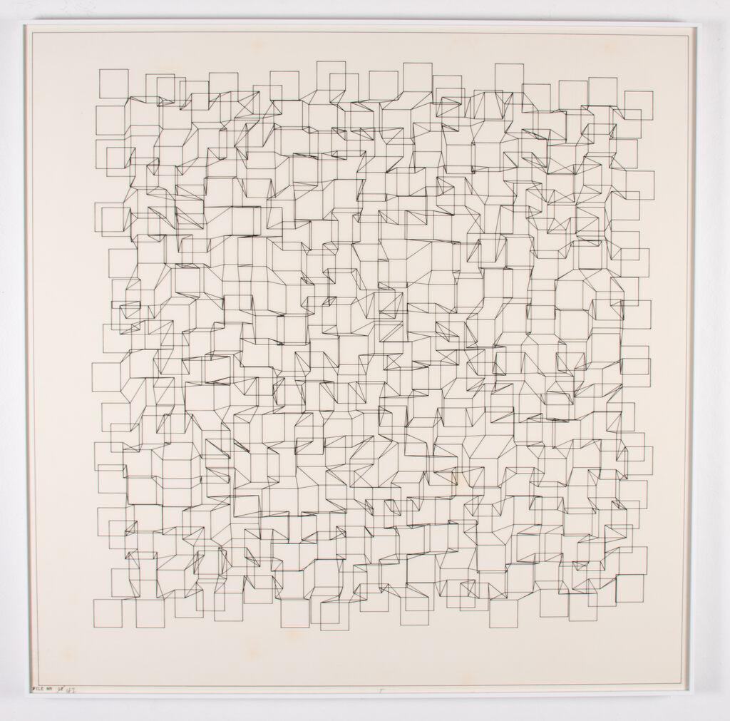 The Computer Drawings | Gerhard Von Graevenitz | RCM Galerie