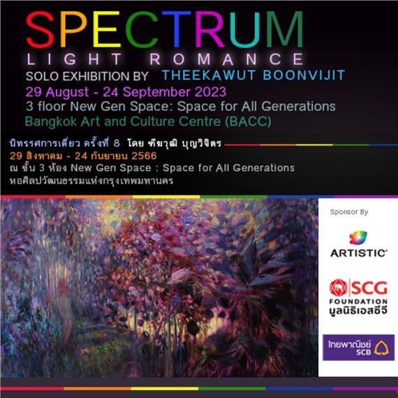 Theekawut Boonvijit: Spectrum Light Romance | Theekawut Boonvijit | Bangkok Art and Culture Center