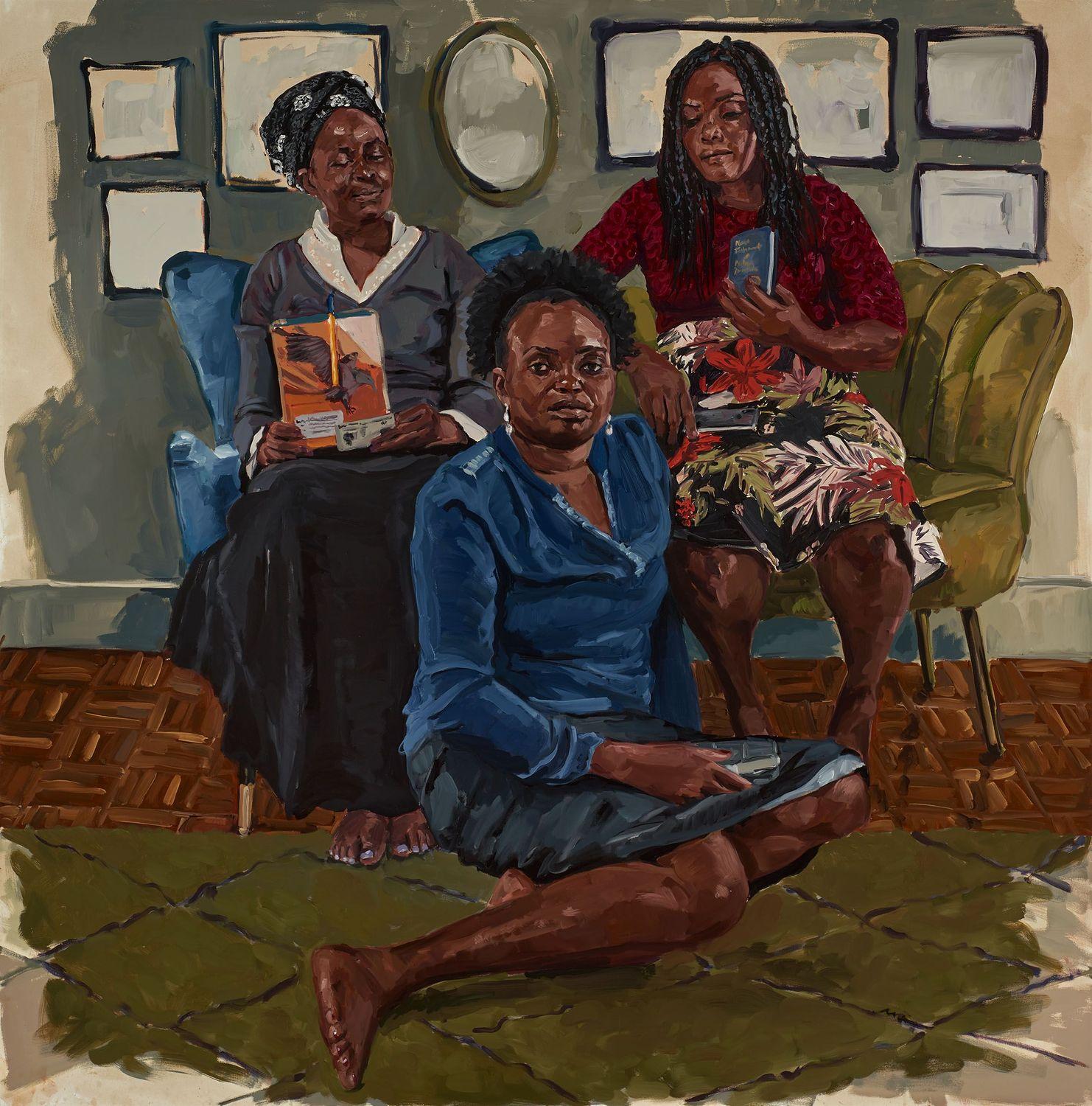 Wangari Mathenge, A Day of Rest  | Wangari Mathenge | Pippy Houldsworth Gallery