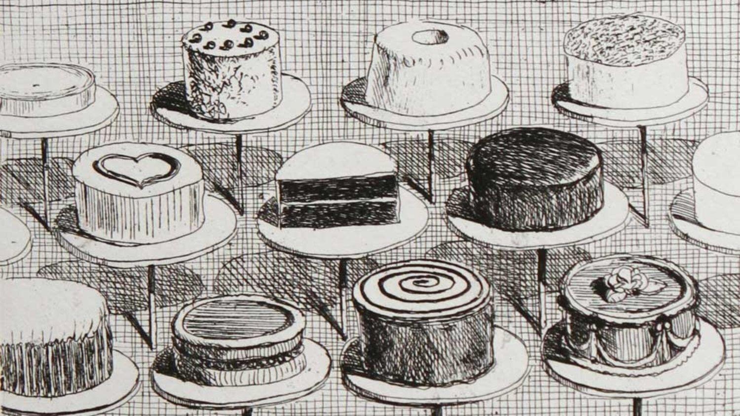 Wayne Thiebaud. Delights  | Wayne Thiebaud | The Courtauld Gallery