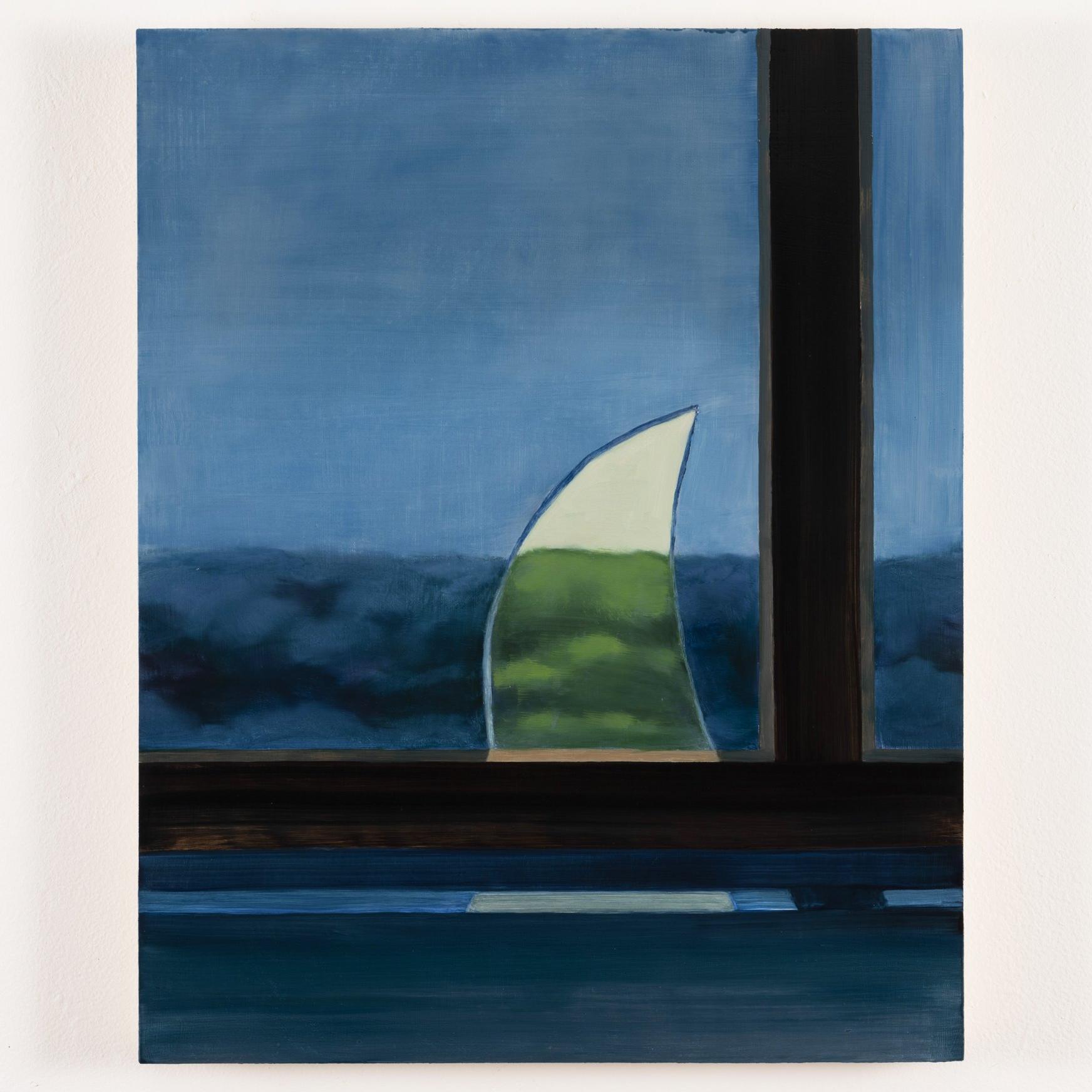 Blue Window, Green Wall III - Xiangjie Rebecca Wu